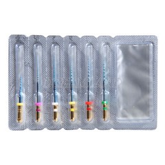 6pcs/pack Dental Endo Root Canal Super Taper Rotary Niti Files 21/25mm/31mm