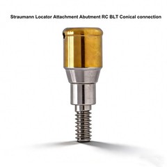 Dental Ti abutment compatible Zest locator Anchor for STRAUMANN B0ne Level NC/RC