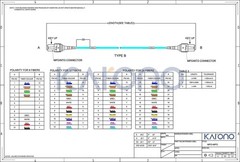 MPO/MTP to MPO Fiber Cable 12 Fibers Female, 3.3 ft (1M), 40GbE, 40GBASE-SR4,…