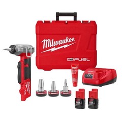 Milwaukee Tool M12 FUEL ProPEX Expander Kit W/ 1/2 -1 RAPID SEAL ProPEX Expande