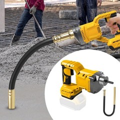 Cordless Concrete Vibrating Tool for De walt 20V Battery, 600W Brushless Concret
