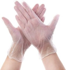 Basic Vinyl Gloves,Size S M L XL ,QTY 10-2000PCS**Buy One, Get One at 50% Off!