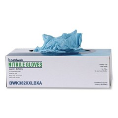 Boardwalk 382XXLCTA 9.5″ 5 mil Disposable Nitrile Gloves – XXL/Blu (1000/CT) New