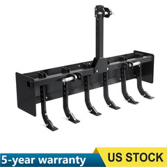 💎55″ Tow Behind Box Scraper Box Blade 3-Point Quick Hitch For Cat 0 Cat 1 Tract