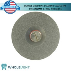 Ortho Dental Fine Double Sided Diamond Coated Disc IPR Separator Ø22mm, 0.19