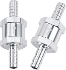 New 10mm 3/8″ Fuel Line Non-Return One Way Air Fuel Oil Check Valve Diesel Gas