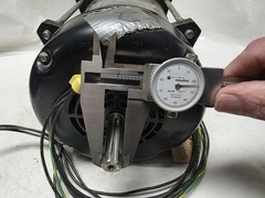 A.O. Smith C56A17A21, 1/4 hp 1725 rpm. Explosion Proof Motor 115-230 1 Ph 56 Fr.