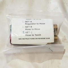 Western Nassau Quick Connect Coupling Set Torch Mount