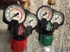 Victor Edge Regulator Set ESS3 2.0 Oxygen Acetylene Cutting Welding Torch