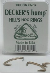 Decker Manufacturing Company, Decker’s Hump Hill’s No.3 Hog Rings,100 Count Box