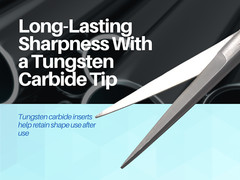Scissors Surgical 5.5 Straight Gold Plated Handle Tungsten Carbide ARTMAN