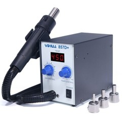 YIHUA 857D+ Hot Air Rework Station Roots-type Blower SMD BGA Desoldering Rework