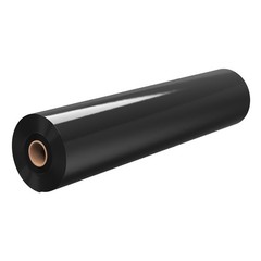 Uimoso 6 Mil Black Plastic Sheeting Roll 20 x 100 ft Durable Polyethylene Film