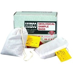 Geological Sample Bag and Parts Bag, 5 in W x 7 in L Hubco 5X7 743153261200