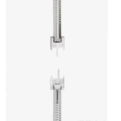 Dental Bracket Positioning Movable Head Height Gauge Orthodontic Adjust S/M/L