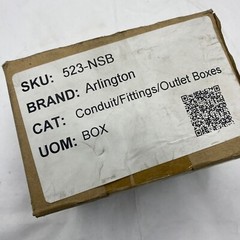 ARLINGTON INDUSTRIES 523 REDUCING BUSHING 1″ x 1-1/2″ FITTING ZINC DIECAST QTY:1