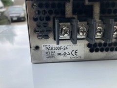 Cosel PAA300F-24 Power Supply Input AC100-240V 4.4A Output 24VDC 14A