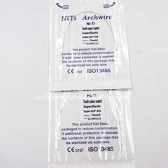 10x Dental Ortho Tooth Color Rectangular Super Elastic NITI Arch Wir 16*16 Upper