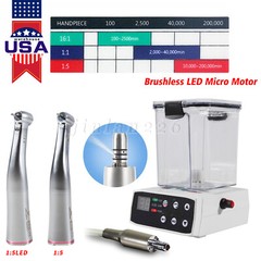 100-1000 Dental Polishing Polisher Prophy Angle Cups Latch Tooth Brush Green dnT