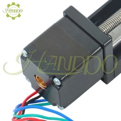 8″ Stroke Mini Linear Rail Stage Actuator Effective with NEMA11 Stepper Motor
