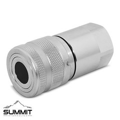 Flat Face High Flow Hydraulic Quick Disconnect Coupler Set, 5/8″ Body x 3/4″ NPT