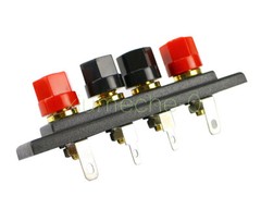 Speaker Amplifier Chassis Terminal Output Four-Position Terminal Soundbox NEW
