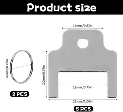 770301 Key 5 Pack Paper Towel Dispenser Key Compatible for Kimberly Clark