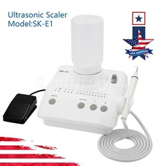 SKYSEA Dental Portable Ultrasonic Piezo Scaler 2*Bottles Tips Fit EMS Handpiece