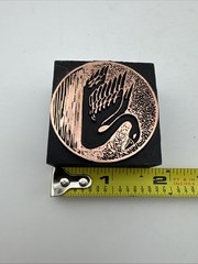 Printing Letterpress Printers Block Swan