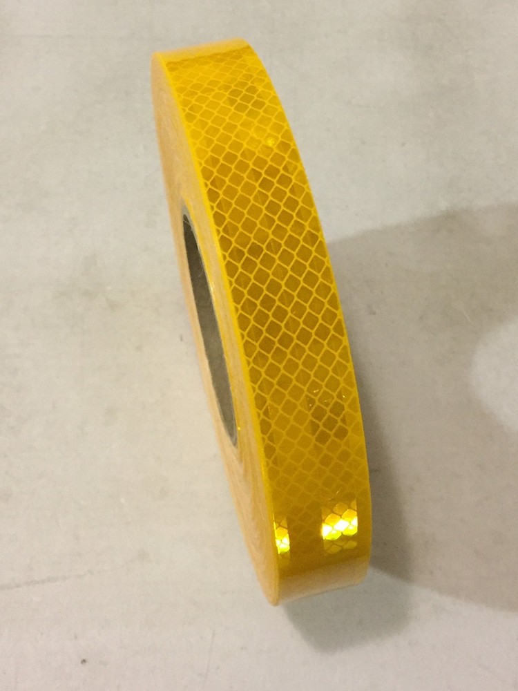1″ x 150′ Roll 3M Diamond Grade Conspicuity School Bus Yellow Truck Trailer R…