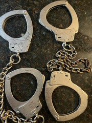 Smith & Wesson Hand & Ankle Cuffs Lot Of 7 Read