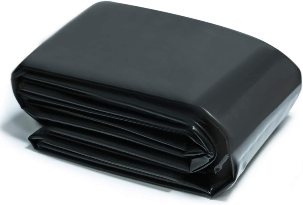 7 FT x 10 FT Pond Liner, 20 Mil HDPE Pond Liner, Sun Resistant Preformed Easy…