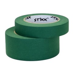 3 pack 1″ x 60 yard rolls (24mm x 55m) STIKK Forest Green Painters Masking Tape