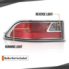 LED Inner Tail Lights Pair For LX GX460 2014-2021 81671-60160 81681-60120 Red