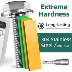 M6-1.0 X 25Mm Metric Flanged Hex Head Bolts Screws, 10Sets M6X1.0 Flange