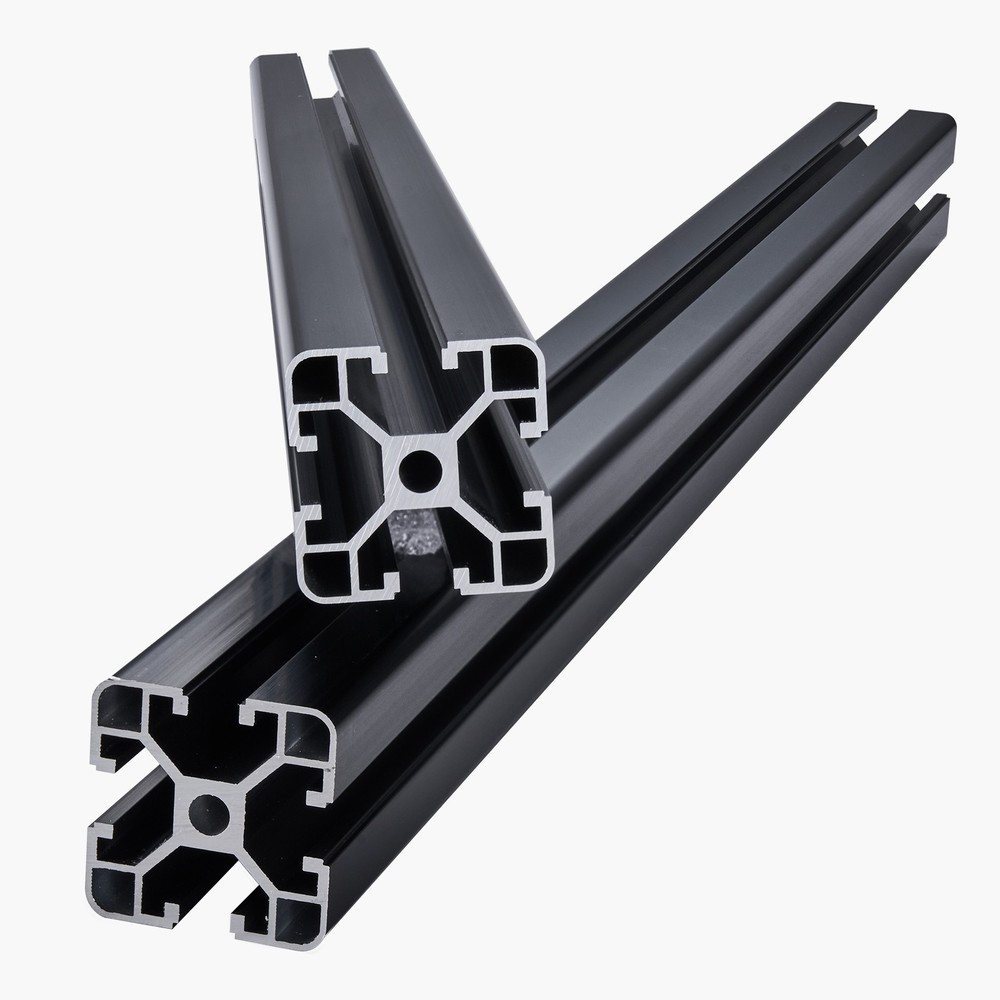 4PCS 39.4 in (1000 mm) T Slot 2040 Aluminum Extrusion Anodized Linear Rail