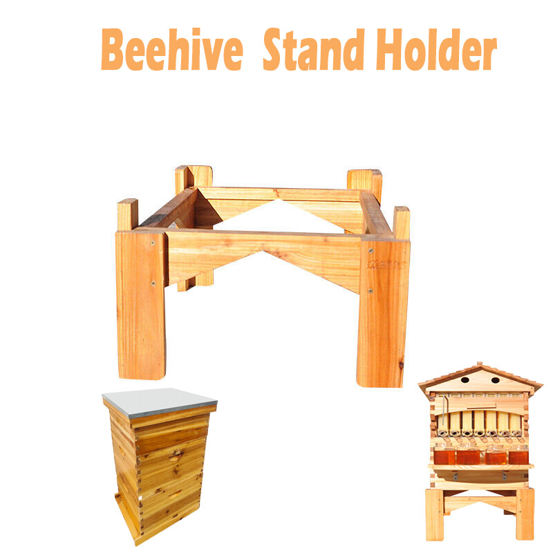 Wooden Holder Auto Beehives Beekeeping Boxes Langstroth Bee Hives Box Stand US