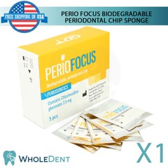 Dental PerioFocus Collagen Chips Sponge Perio Sterile Chlorhexidine Surgical