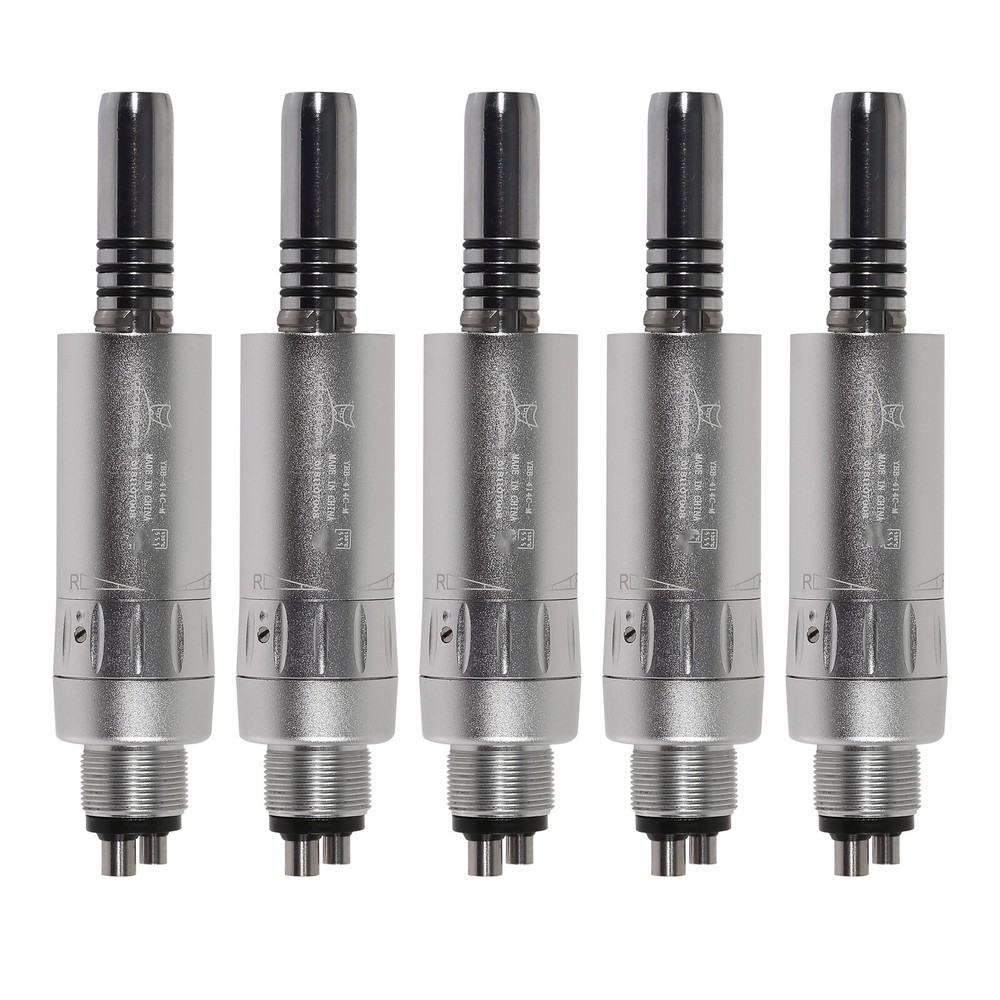 5x Dental low speed Handpiece 4 holes Air Motor Inner Water E type Fit NSK WY4 u