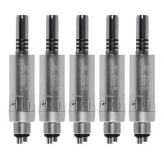 5x Dental low speed Handpiece 4 holes Air Motor Inner Water E type Fit NSK WY4 u