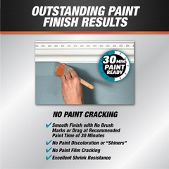 DAP 10.1oz White Alex Plus Acrylic Latex Caulk with Silicone