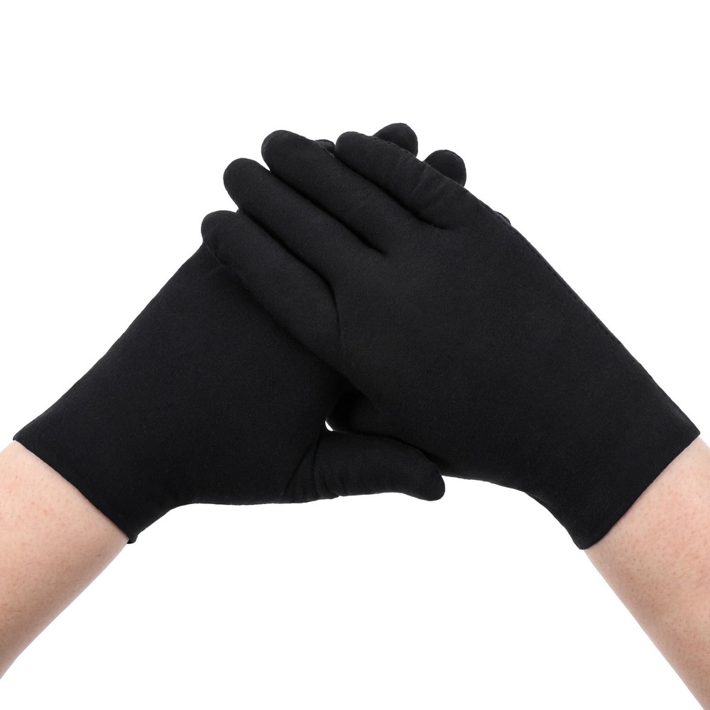 6 Pairs Cotton Gloves, Cotton Work Gloves Thin Cottons Glove Handling Glove