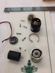 FAULHABER GEARMOTOR D.C. 3-24 VOLTS 9:1 RATIO CORELESS ARMATURE HIGH PRECISION !