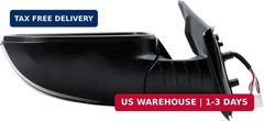 Driver Left Side Door Mirror Power and Heated Glass with BLIS Turn Signal Light
