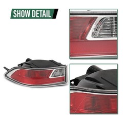 Left Side Tail Light Assembly Taillight GX460 2014-2021 81681-60120 Red