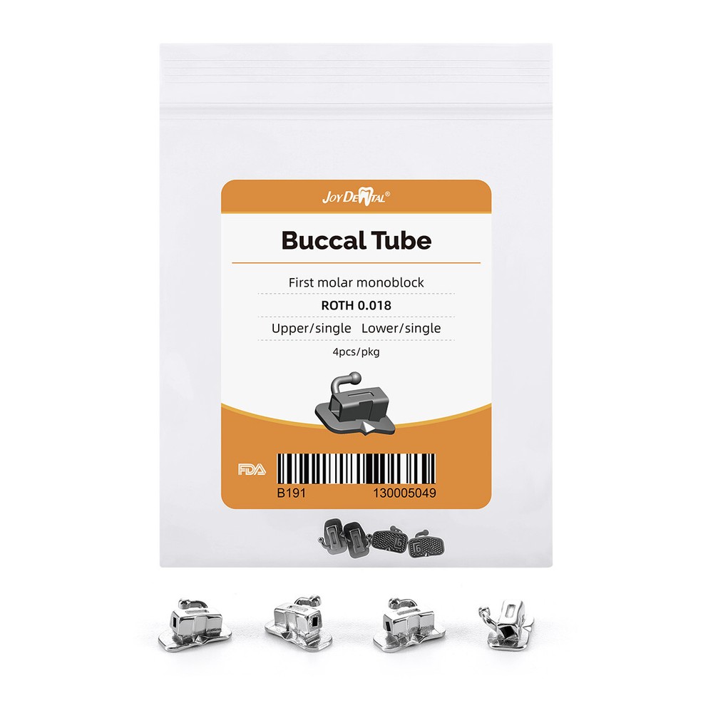 Dental Ortho Bands Buccal Tubes 1st Molar Convert 35#-40+#/Bondable Buccal Tubes
