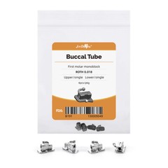 Dental Ortho Bands Buccal Tubes 1st Molar Convert 35#-40+#/Bondable Buccal Tubes