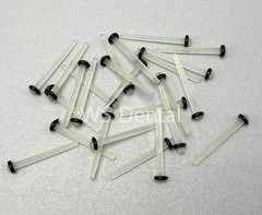 Dental Endo Quartz Fiber Post Straight Screw Thread Posts 1.0 1.2 1.4 1.6 1.8mm