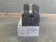 Festo Block Assembly w/ (2) Solenoid Valves VSVA-M52-MZ-A1-1C1-APP