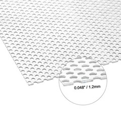 Stainless Steel Perforated Sheet, Perforated Metal Sheet 11.8″ x 11.8″ Stainles